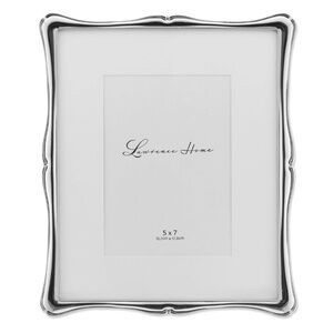 Lawrence Frames Silver Metal Romance 8x10 Matted for 5x7 Picture Frame